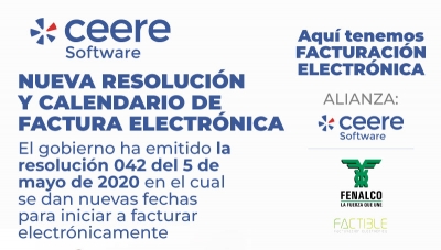 Nueva resoluci&oacute;n y calendario para facturaci&oacute;n electr&oacute;nica